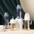 Kubek Mother-K "Basic" ze słomką i obciążnikiem 300 ml navy