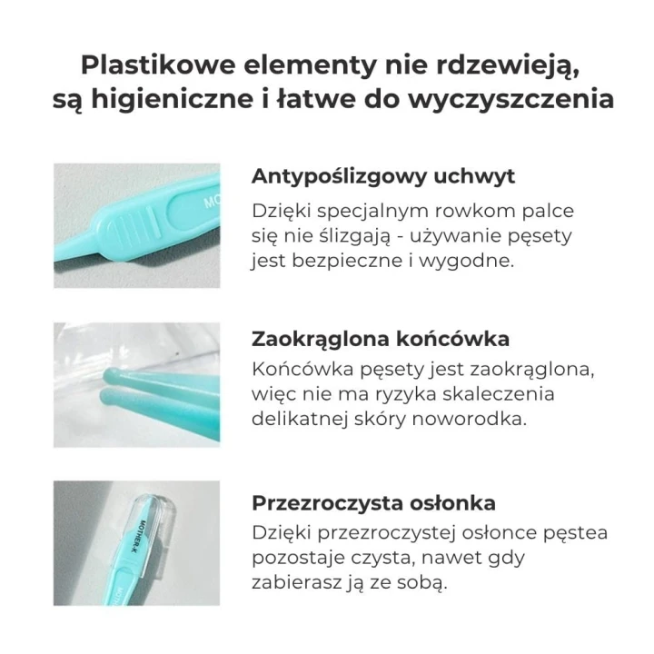 4-częściowy zestaw do pielęgnacji paznokci dla dzieci, od 0mc+