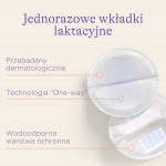Jednorazowe wkładki laktacyjne 60 szt.