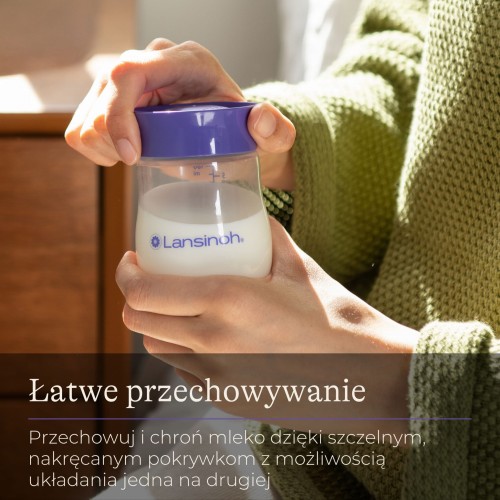Butelki do przechowywania pokarmu – zestaw 4 sztuki