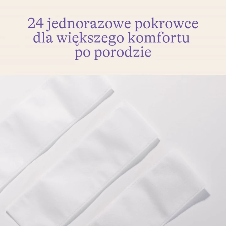 Jednorazowe pokrowce higieniczne na wkładki żelowe poporodowe na zimno i ciepło