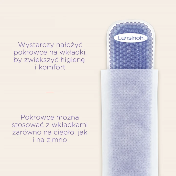 Jednorazowe pokrowce higieniczne na wkładki żelowe poporodowe na zimno i ciepło