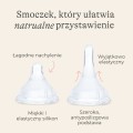 Szklana Butelka Lansinoh mOmma 160 ml ze smoczkiem o wolnym przepływie Natural Wave®