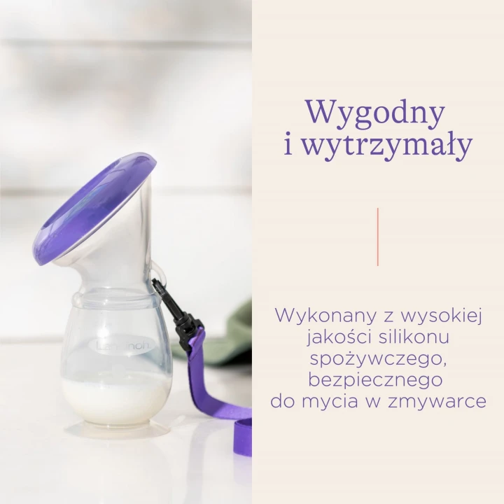 Silikonowy laktator
