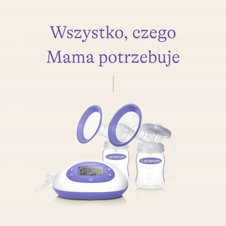 Podwójny laktator elektryczny na dwie piersi 2 w 1