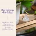 Smoczek do karmienia Natural Wave® o wolnym przepływie S (2 szt.)