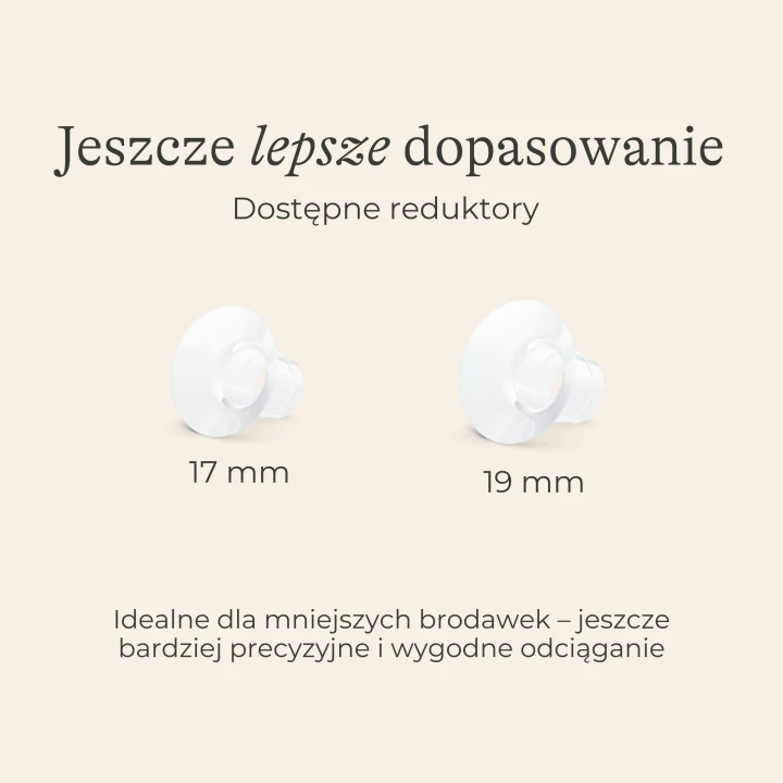 Laktator podwójny bezprzewodowy Hands-free